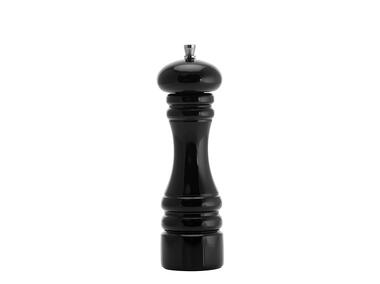 Zdjęcie: Młynek drewniany 18 cm czarny lakierowany FLORENTYNA
