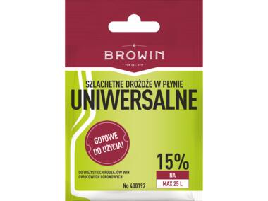 Zdjęcie: Drożdże winiarskie Uniwersalne bez namnażania-20ml BROWIN
