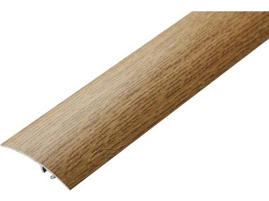 Zdjęcie: Listwa ochronna aluminium wcisk 47 mm 0,93 m dąb złoty CEZAR