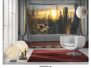 Zdjęcie: Fototapeta Star Wars Coruscant View 8VENA