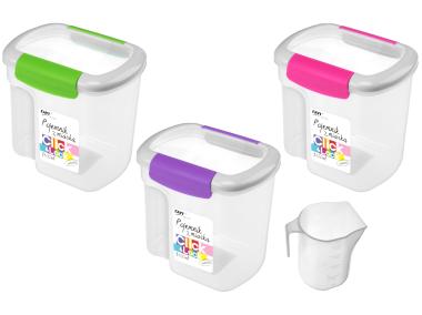 Zdjęcie: Pojemnik z miarką Click and Lock 2,4 L RAVI