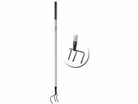 Trójząb ogrodowy trzonek metalowy 128 cm DEDRA