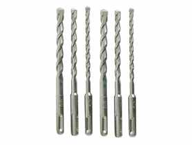 Wiertła do betonu SDS+ 5,6,8,10,12x160 mm - 5 szt. MEGA