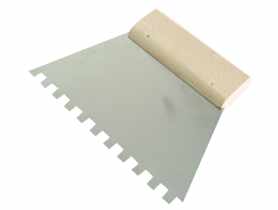Szpachla stalowa 180 mm, ząb 8x8 mm PROFIX