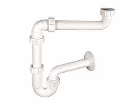 Syfon umywalkowy rurowy z przedłużką 11/4x32 mm MCALPINE