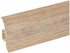 Listwa przypodłogowa PVC Premium Classic 22x59 mm; 2,20 m Dąb Canyon Mat CEZAR