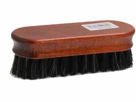 Szczotka do butów z połyskiem Lux 12 cm brąz PUCUŚ