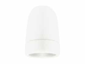 Ceramiczna oprawka do żarówki E27 biała LH0301 DPM SOLID