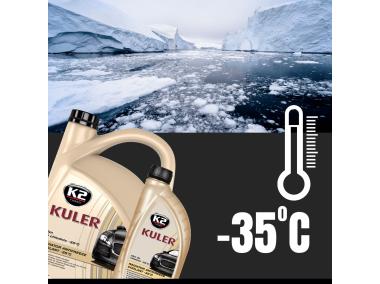 Zdjęcie: Płyn do chłodnic 1 L żółty Kuler K2
