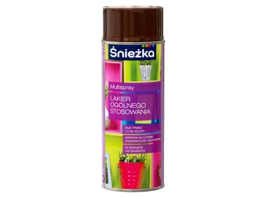 Zdjęcie: Multispray uniwersalny R8011 brąz 400ml ŚNIEŻKA