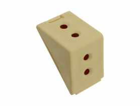 Złącze kątowe podwójne sosna 12 sztuk METRO