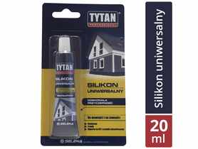 Silikon uniwersalny bezbarwny 20 ml TYTAN PROFESSIONAL