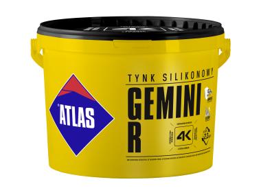 Zdjęcie: Baza tynku szara Gemini R silikonowego N 150 25 kg ATLAS