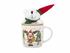 Kubek renifer 400 ml z maskotką ALTOM DESIGN