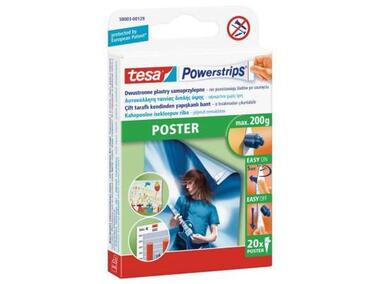 Zdjęcie: Plastry samoprzylepne do plakatów, do 200 g TESA