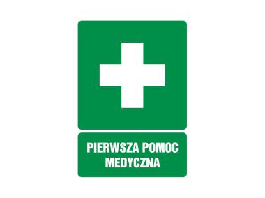 Zdjęcie: Oznaczenie "Apteczka" 10,5x14,8 cm METRO