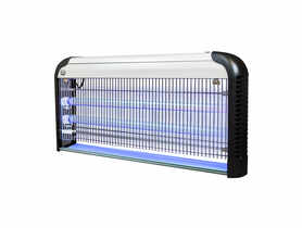 Lampa owadobójcza 45 W srebrno-czarna POLUX