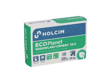 Zdjęcie: Cement ECOPlanet budowlany - CEM II/C-M (V-LL) 32,5 N - 20kg Małogoszcz HOLCIM
