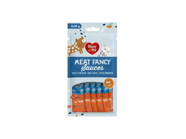 Zdjęcie: Sos dla kota Fancy łosoś i wołowina 6x16 g HAVE A PET