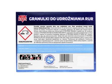 Zdjęcie: Granulki do udrożniania rur 0,04 kg saszetka KRET