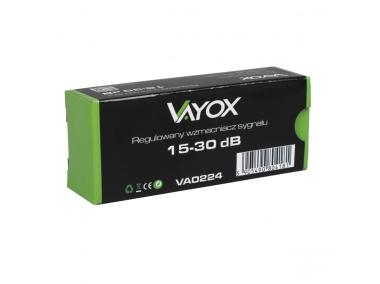 Zdjęcie: Wzmacniacz sygnału DVB-T z regulacją 15-30 db (LB0118) VA0224 VAYOX