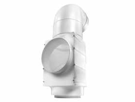 Hybrydowy sytem wentylacji Awentis 125 mm Economy AWENTA