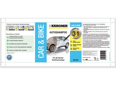 Zdjęcie: Szampon samochodowy 3w1 RM 610 1 L 6.295-750.0 KARCHER
