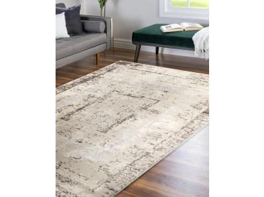 Zdjęcie: Dywan Luizjana ramka brown beige 80x150 cm INDAVO