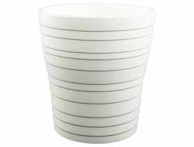 Osłonka doniczkowa Storczyk 13 cm biały mat CERMAX