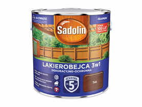 Lakierobejca dekoracyjno-ochronna 3w1 - 2,5 L teak SADOLIN