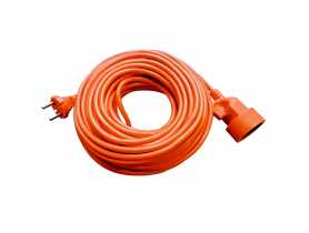 Przedłużacz jednogniazdowy ECO 2p, 10A, 2500W, 2x1,5 mm2, 40 m PLASTROL