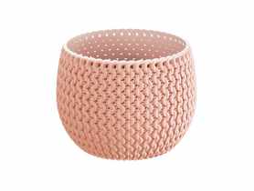 Doniczka Splofy Bowl Basic brzoskwiniowy 18 cm PROSPERPLAST