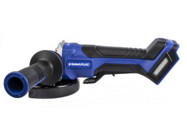 Zdjęcie: Szlifierka kątowa RawlGrinder R-PAG18-PV, rękawice, walizka, 2 akumulatory z ładowarką RAWLPLUG