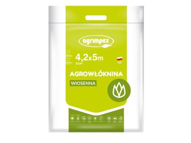 Zdjęcie: Agrowłóknina osłaniająca wiosenna 17 g biała 4,2 x 5 m AGRIMPEX