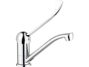 Zdjęcie: Bateria umywalkowa z obrotową wylewką - z dźwignią Clinic DEANTE