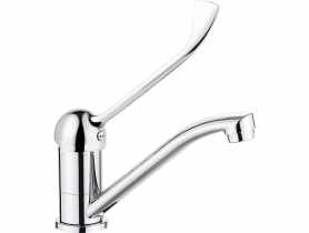 Bateria umywalkowa z obrotową wylewką - z dźwignią Clinic DEANTE