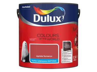 Zdjęcie: Farba do wnętrz Kolory Świata 2,5 L ogniste flamenco DULUX