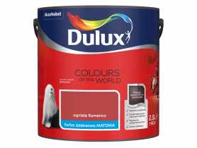 Farba do wnętrz Kolory Świata 2,5 L ogniste flamenco DULUX