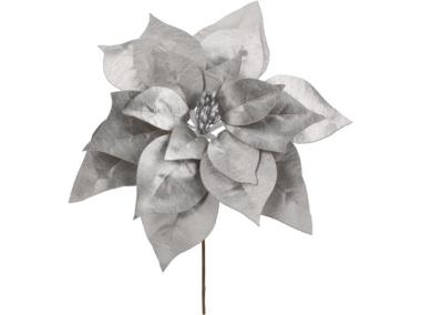 Zdjęcie: Gwiazda betlejemska pik 24 cm srebrna JUMI