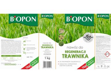Zdjęcie: Nawóz do regeneracji trawnika 1 kg BOPON