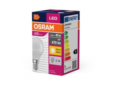 Zdjęcie: Lampa LED Value Classic P 4,9 W 827 Frosted E14 OSRAM
