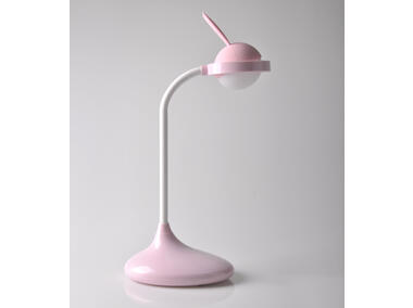 Zdjęcie: Lampka biurkowa LED Rabbit róż akumulator+USB POLUX