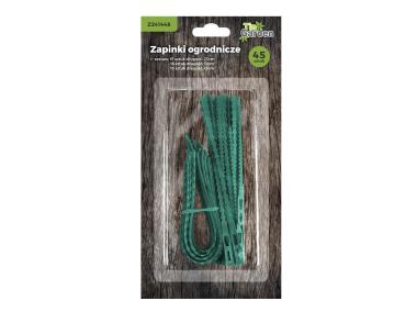 Zdjęcie: Zapinki ogrodnicze 23 cm - 15 szt.; 17 cm - 15 szt.; 13 cm - 15 szt. TIN TOURS