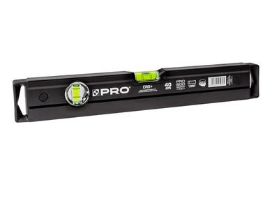 Zdjęcie: Poziomnica PRO800 malowana czarna jednostronnie frezowana 40 cm PRO