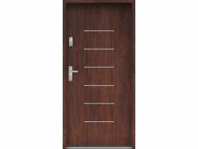 Drzwi wejściowe do mieszkań Bastion A-39 Kasztan 90 cm prawe ODO KR CENTER