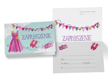 Zdjęcie: Zaproszenie ZZ-043 Kobiece KUKARTKA