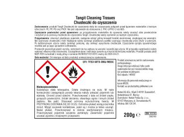 Zdjęcie: Chusteczki do czyszczenia 100 sztuk TANGIT