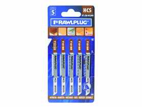 Brzeszczot drewno 100 mm 25 mm cięcie wzdłużne hcs 5 szt. RAWLPLUG