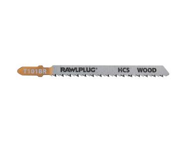 Zdjęcie: Brzeszczot drewno 100 mm 25 mm cięcie wzdłużne hcs 5 szt. RAWLPLUG
