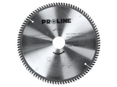 Zdjęcie: Piła tarczowa do metali nieżelaznych 210x100Tx30 mm PROLINE
